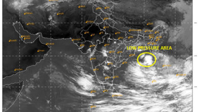Photo of Low Pressure area over north Andaman Sea & adjoining east central Bay of Bengal