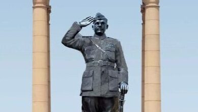 Photo of Netaji Subhas Chandra Bose’s grand statue to be installed at India Gate..