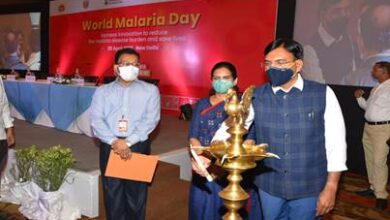 Photo of Dr. Mansukh Mandaviya delivers keynote address at Commemoration of “World Malaria Day 2022”