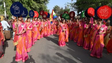 Photo of ऐरावत हाथी पर आरूढ़ होकर पांडुक वन की ओर निकले सौधर्म-शचि : तीर्थंकर बालक का जन्म