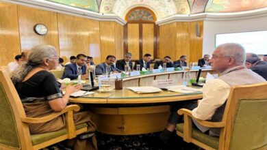 Photo of Union Finance Minister Smt. Nirmala Sitharaman chairs meeting to review the preparedness of Public Sector Banks in wake of the stress in banking systems in the US and Europe
