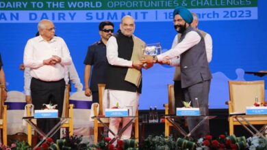 Photo of Union Home Minister and Minister of Cooperation, Shri Amit Shah attends the 49th Dairy Industry Conference organized by Indian Dairy Association as chief guest at Gandhinagar, Gujarat today