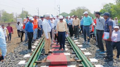 Photo of The Commissioner of Railway Safety conducted a safety inspection of a 25-kilometer rail section over two days