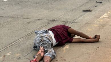 Photo of बाइक सवार को टक्कर मारकर घसीटता ले गया हाइवा, दोनों पैर हुए अलग