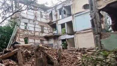 Photo of भारत संचार निगम लिमिटेड की खंडहर ईमारत ढही, रेस्क्यू टीम पहुँची