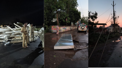 Photo of सिहोरा में आंधी-तूफान और ओलावृष्टि से मची तबाही, दो घंटे तक ठप रहा यातायात, बिजली गुल